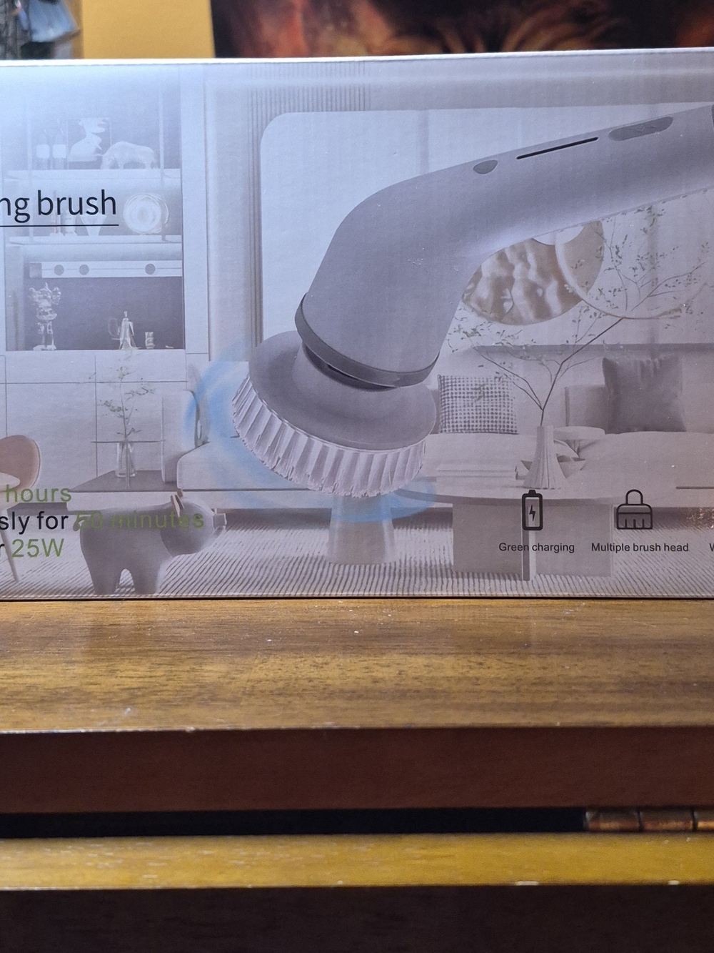 9-in-1 Electric Cleaning Brush – Cordless Spin Scrubber